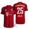 Officiële Voetbalshirt FC Bayern München Thomas Muller 25 Thuis 2021-22 - Heren